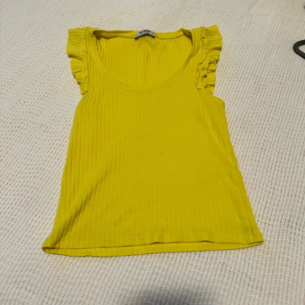 Bright tank/short tee